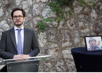 Ambasada Francuske u BiH odala počast Armanu Soldinu, Sarajliji koji je prošle godine ubijen u Ukrajini