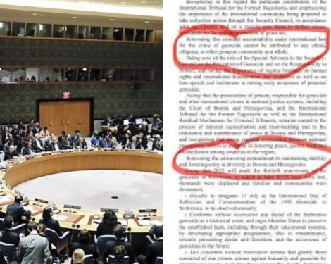 BiH piše historiju: Rezolucija o Srebrenici danas će biti pred Generalnom skupštinom UN-a