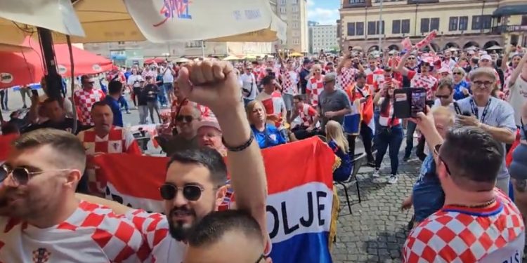 Preko 40.000 Hrvata okupiralo Leipzig i napravilo scene za pamćenje