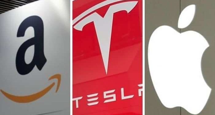 Wall Street blago porastao. Skočile cijene dionica Applea, Amazona i Tesle