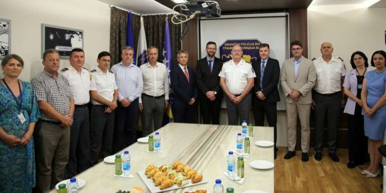 Oproštajna posjeta: Direktor GPBiH se sastao sa časnicima za vezu Savezne policije Njemačke