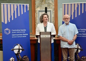 Prvi guverner Peter Nicholl posjetio Centralnu banku BiH