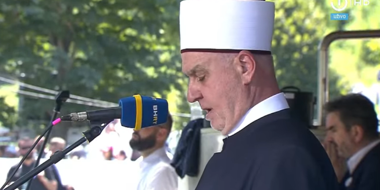 Reis Kavazović: Zagledajmo se u ove bijele nišane, to je ono što nas čeka ako ne budemo brinuli o sebi