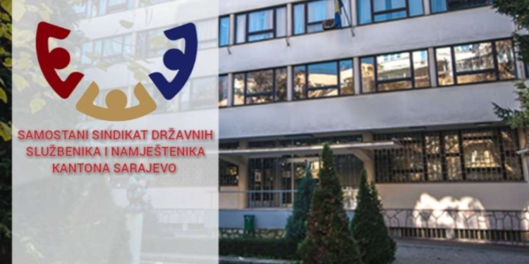 Sindikat službenika i namještenika KS zatražio sastanak sa federalnim ministrom finansija