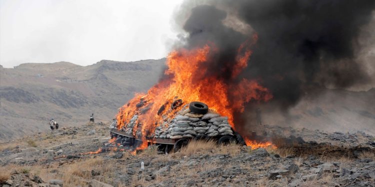 Snage sigurnosti Jemena uništile oko 40 tona narkotika