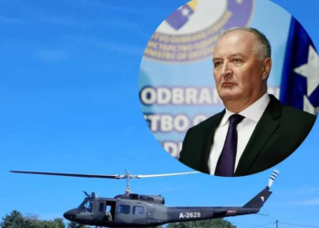 Helez: Civilna zaštita RS zatražila je pomoć OS BiH. Helikopter je na terenu i gasi požar
