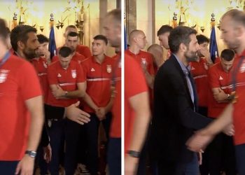 Kapiten Srbije odbio se rukovati s gradonačelnikom Beograda. Nije mu oprostio