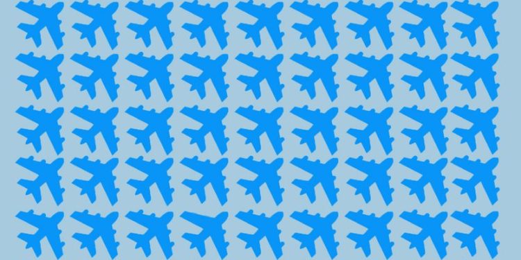 Pronađite avion koji se razlikuje za manje od 7 sekundi