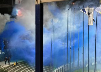 Plavi oblak prekrio Grbavicu i prekinuo utkamicu