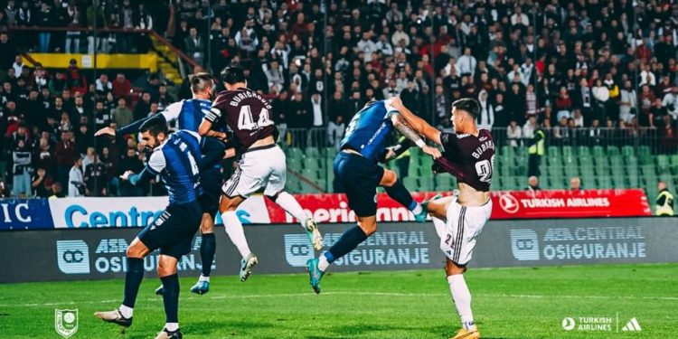 Željezničar izdržao nalete Sarajeva: Vedad Muftić spasio Plave na Koševu