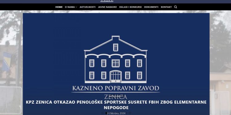 KPZ Zenica dobio modernu web stranicu: Transparentnost i preglednost na novom nivou