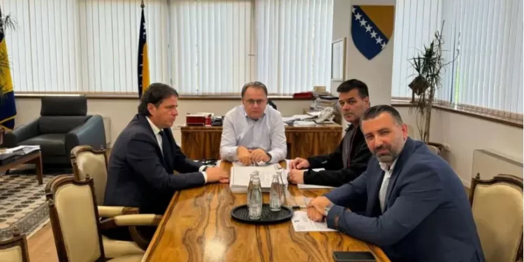 Nikšić i Kraljević s načelnikom Jablanice o sanaciji posljedica poplava i klizišta