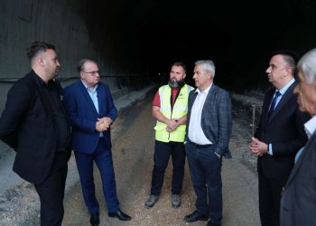 Nikšić obišao radove: Zadovoljan sam kada vidim da se na tunelu Hranjen radi punom parom