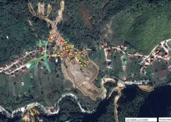 Objevljeni satelitski snimci poplavljenih područja
