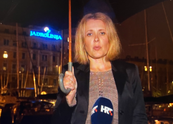 Reporterka HRT-a iznenada se srušila usred javljanja uživo u Dnevniku prvog programa
