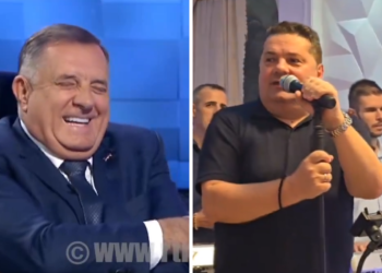 Stevandić se uhvatio mikrofona i zapjevao pjesmu Riblje Čorbe: Pogledajte Dodikovu reakciju
