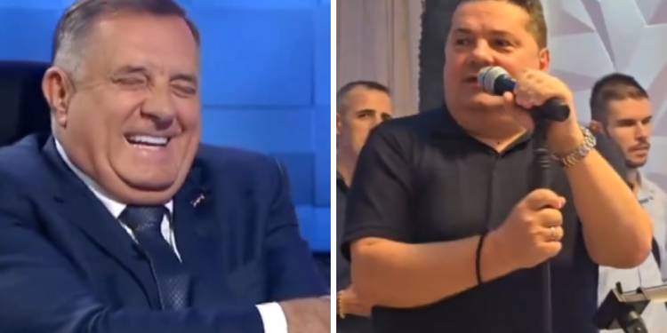Stevandić se uhvatio mikrofona i zapjevao pjesmu Riblje Čorbe: Pogledajte Dodikovu reakciju