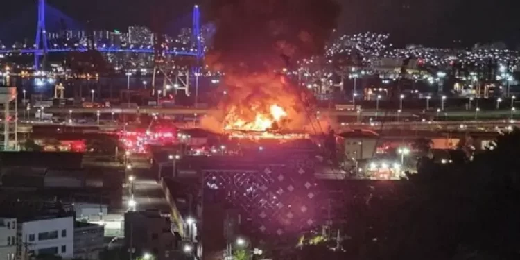 Uzbuna u Južnoj Koreji: Izbio požar u američkom vojnom objektu