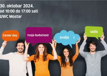 ‘Dan karijera – tvoja budućnost ovdje i sada’ 30. oktobra u Mostaru