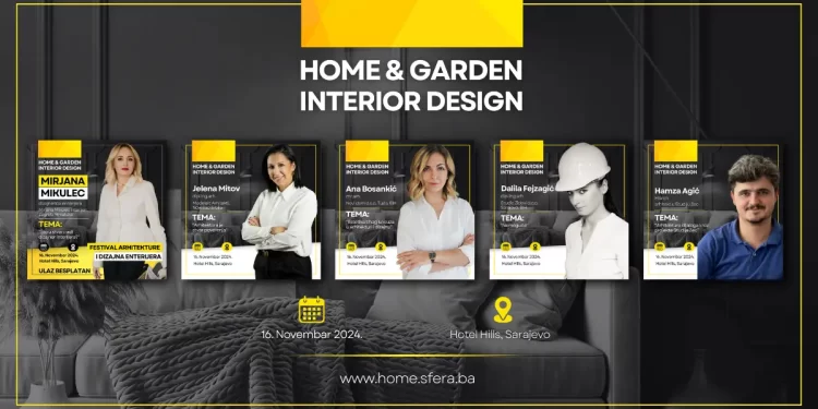 Dizajnerica interijera Mirjana Mikulec stiže u Sarajevo