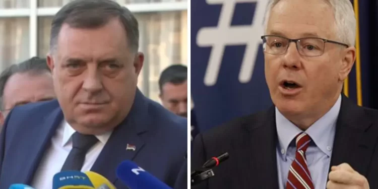 Dodik brutalno izvrijeđao Murphya: Opsjednut je mržnjom prema meni. Meni je to osjećanje strano