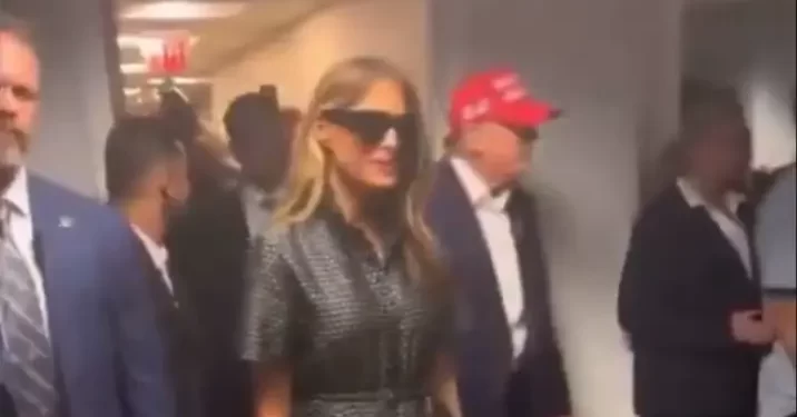 Melania i Donald Trump glasali zajedno na Floridi, pojavile se bizarne teorije zavjere