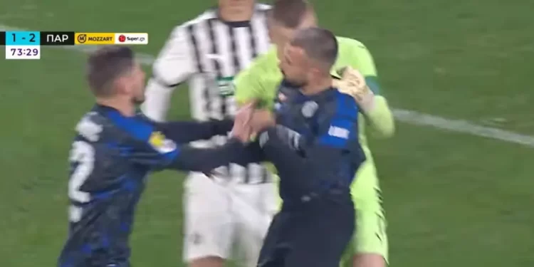 Novopečeni reprezentativac BiH napravio takav potez da ga je golman Partizana krenuo daviti