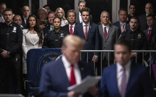 Trampov kabinet je izgledao relativno normalno. Zatim je došao Matt Gaetz