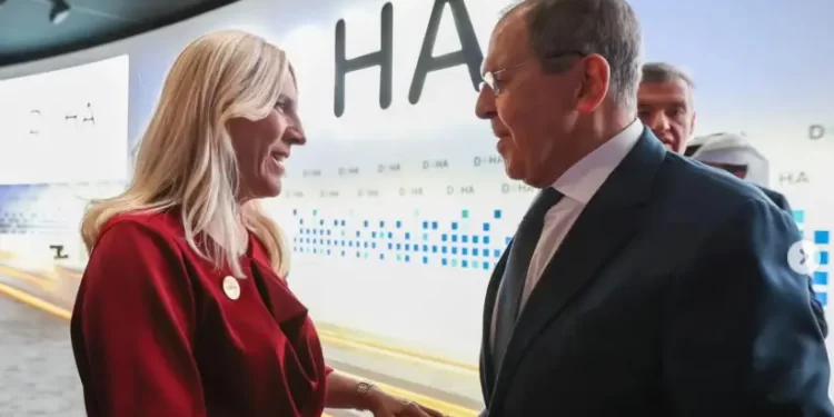 Cvijanović se susrela s Lavrovom, evo o čemu su razgovarali