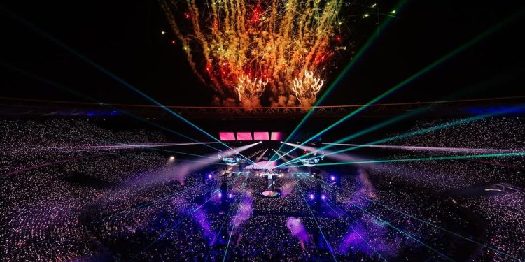 Coldplay je imao najposjećenije stadionske koncerte 21. stoljeća