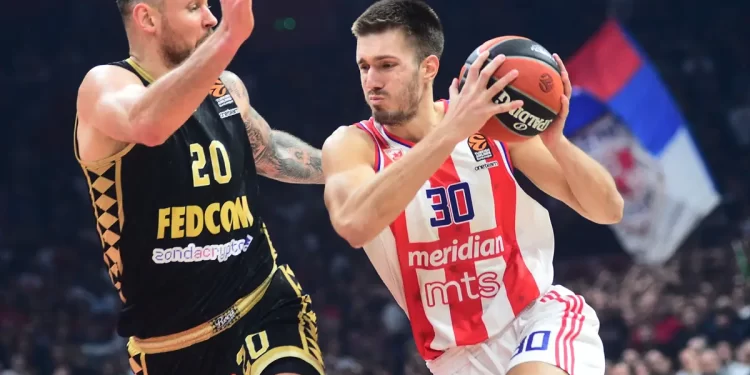 FOTO Košarkaši Crvene zvezde nakon produžetka savladali Monaco