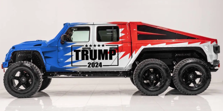 Trumpomanija bez granica: Vozilo samo za fanove novog POTUS-a košta 156.999 dolara