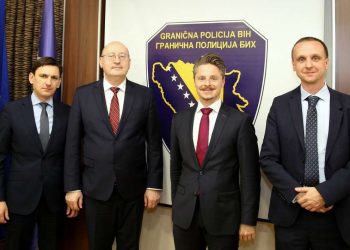 Predstavnici Frontexa u posjeti Graničnoj policiji BiH