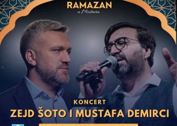 Ramazan u Mostaru: Na koncertu duhovne muzike u petak nastupaju Zejd Šoto i Mustafa Demirci